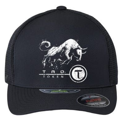Tao Coin Bittensor Token In A Blockchain Crypto Bullrun Flexfit Unipanel Trucker Cap