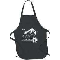 Tao Coin Bittensor Token In A Blockchain Crypto Bullrun Full-Length Apron With Pockets