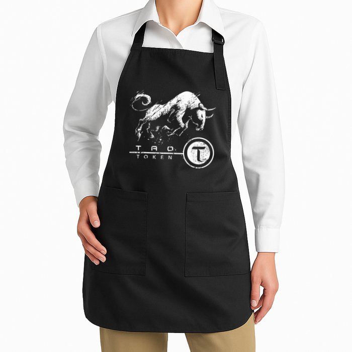 Tao Coin Bittensor Token In A Blockchain Crypto Bullrun Apron