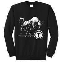 Tao Coin Bittensor Token In A Blockchain Crypto Bullrun Sweatshirt