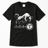 Tao Coin Bittensor Token In A Blockchain Crypto Bullrun Tall T-Shirt