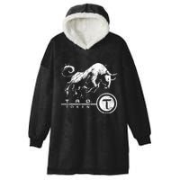 Tao Coin Bittensor Token In A Blockchain Crypto Bullrun Hooded Wearable Blanket