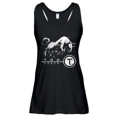 Tao Coin Bittensor Token In A Blockchain Crypto Bullrun Ladies Essential Flowy Tank
