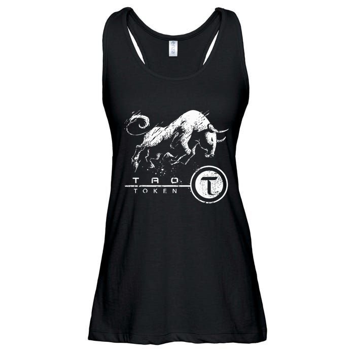 Tao Coin Bittensor Token In A Blockchain Crypto Bullrun Ladies Essential Flowy Tank