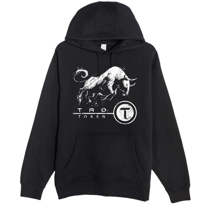 Tao Coin Bittensor Token In A Blockchain Crypto Bullrun Premium Pullover Hoodie