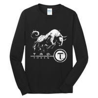 Tao Coin Bittensor Token In A Blockchain Crypto Bullrun Tall Long Sleeve T-Shirt