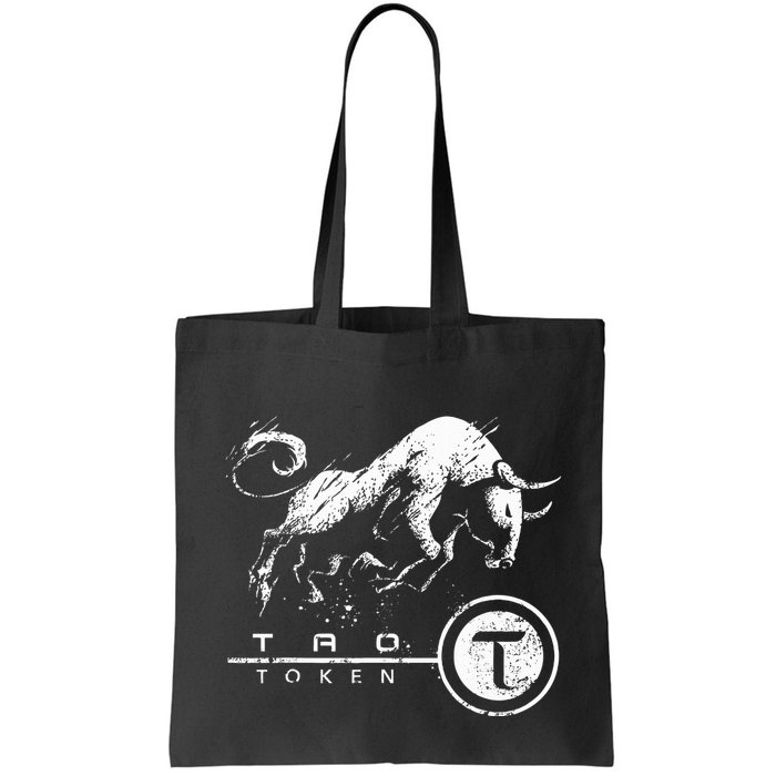 Tao Coin Bittensor Token In A Blockchain Crypto Bullrun Bag