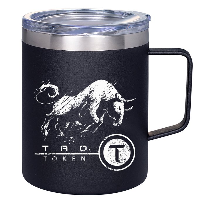 Tao Coin Bittensor Token In A Blockchain Crypto Bullrun 12oz Stainless Steel Coffee Mug
