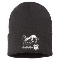 Tao Coin Bittensor Token In A Blockchain Crypto Bullrun Sustainable Knit Beanie