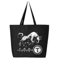 Tao Coin Bittensor Token In A Blockchain Crypto Bullrun 25L Jumbo Tote