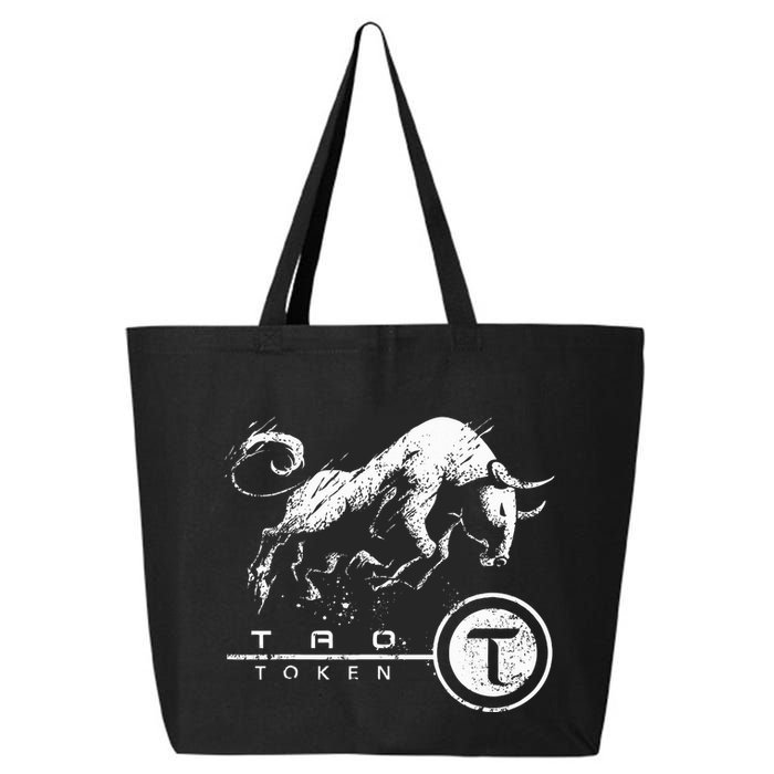 Tao Coin Bittensor Token In A Blockchain Crypto Bullrun 25L Jumbo Tote