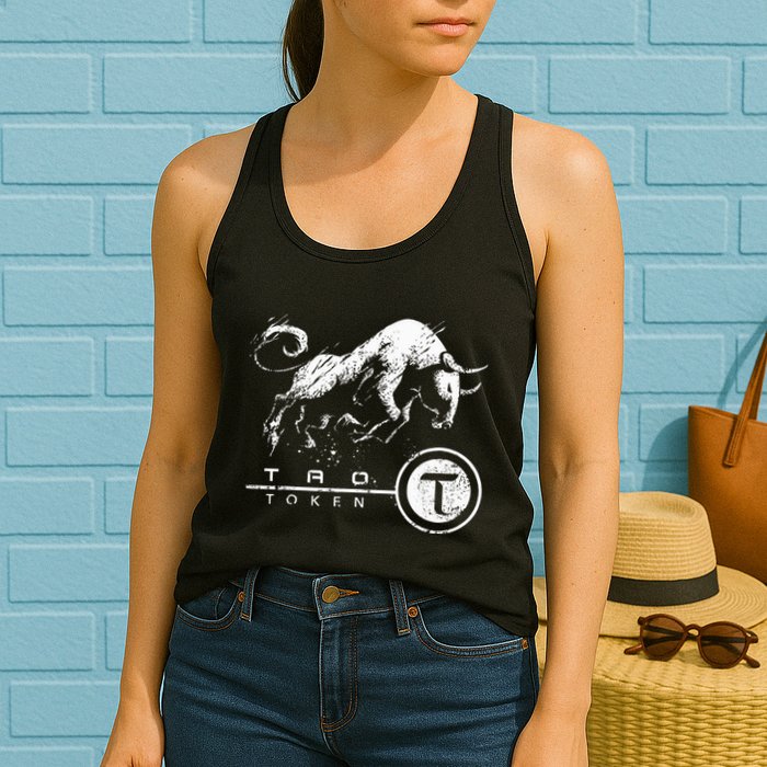 Tao Coin Bittensor Token In A Blockchain Crypto Bullrun Womens Tank Top