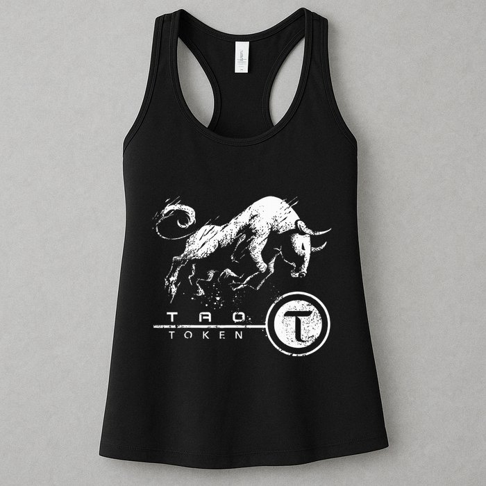Tao Coin Bittensor Token In A Blockchain Crypto Bullrun Womens Tank Top