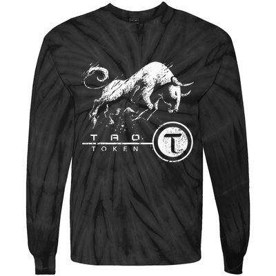 Tao Coin Bittensor Token In A Blockchain Crypto Bullrun Tie-Dye Long Sleeve Shirt