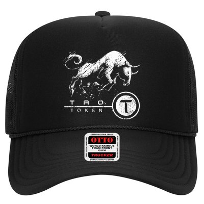 Tao Coin Bittensor Token In A Blockchain Crypto Bullrun Trucker Hat