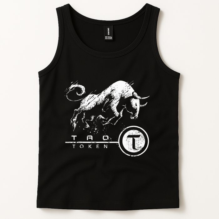 Tao Coin Bittensor Token In A Blockchain Crypto Bullrun Tank Top