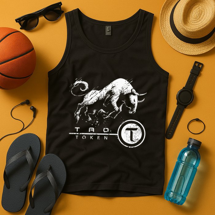 Tao Coin Bittensor Token In A Blockchain Crypto Bullrun Tank Top