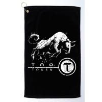 Tao Coin Bittensor Token In A Blockchain Crypto Bullrun Golf Towel