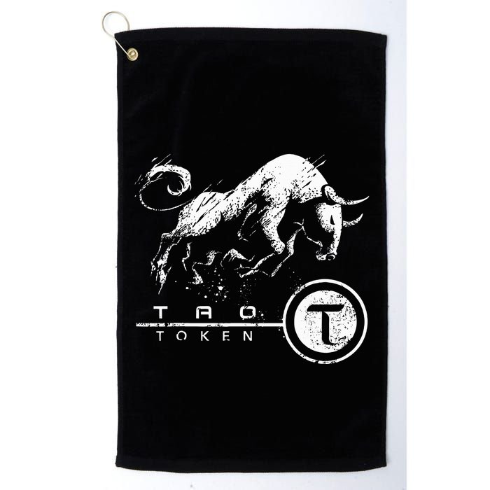 Tao Coin Bittensor Token In A Blockchain Crypto Bullrun Golf Towel