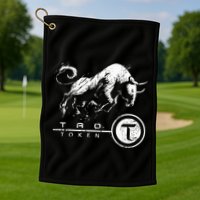 Tao Coin Bittensor Token In A Blockchain Crypto Bullrun Golf Towel