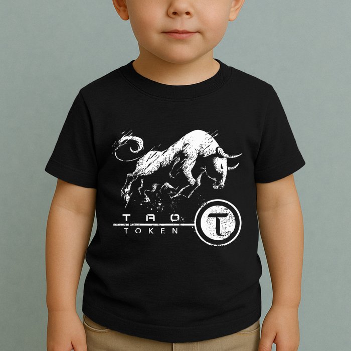 Tao Coin Bittensor Token In A Blockchain Crypto Bullrun Toddler T-Shirt