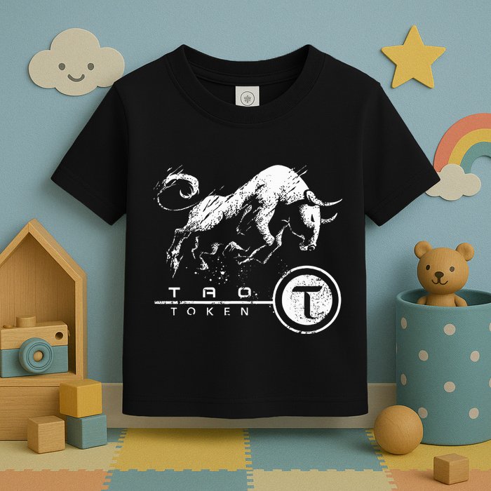 Tao Coin Bittensor Token In A Blockchain Crypto Bullrun Toddler T-Shirt