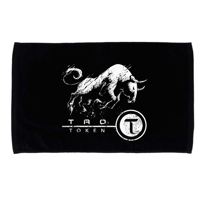 Tao Coin Bittensor Token In A Blockchain Crypto Bullrun Microfiber Hand Towel