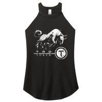 Tao Coin Bittensor Token In A Blockchain Crypto Bullrun Women's Perfect Tri Rocker Tank