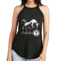 Tao Coin Bittensor Token In A Blockchain Crypto Bullrun Women's Perfect Tri Rocker Tank