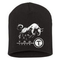 Tao Coin Bittensor Token In A Blockchain Crypto Bullrun Short Acrylic Beanie