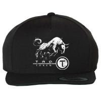 Tao Coin Bittensor Token In A Blockchain Crypto Bullrun Wool Snapback Cap