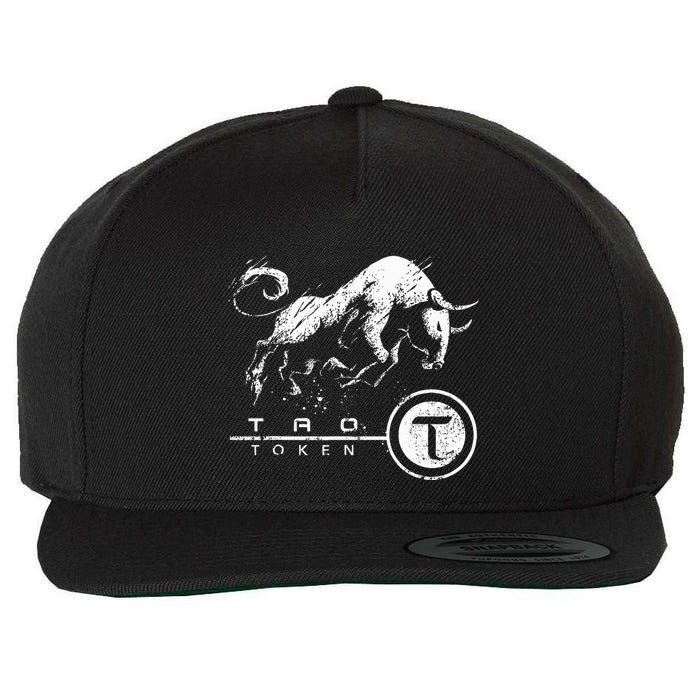 Tao Coin Bittensor Token In A Blockchain Crypto Bullrun Wool Snapback Cap