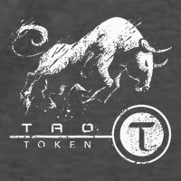 Tao Coin Bittensor Token In A Blockchain Crypto Bullrun Vector Backpack