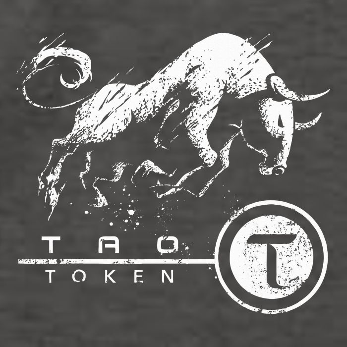 Tao Coin Bittensor Token In A Blockchain Crypto Bullrun Vector Backpack