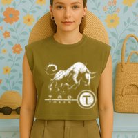 Tao Coin Bittensor Token In A Blockchain Crypto Bullrun Garment-Dyed Women's Muscle Tee