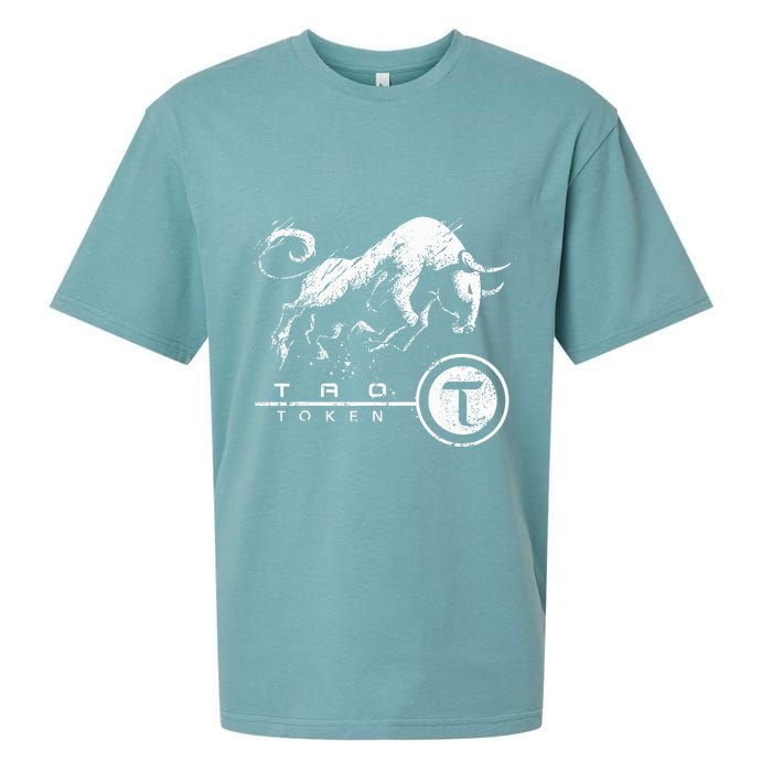 Tao Coin Bittensor Token In A Blockchain Crypto Bullrun Sueded Cloud Jersey T-Shirt