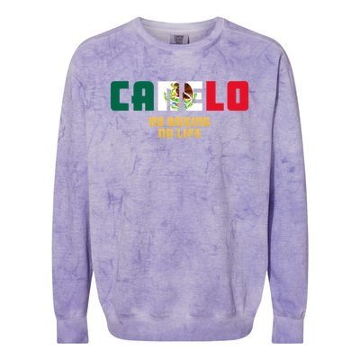 Team Canelo Boxing Alvarez Mexico Fight Colorblast Crewneck Sweatshirt