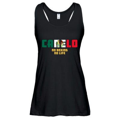 Team Canelo Boxing Alvarez Mexico Fight Ladies Essential Flowy Tank