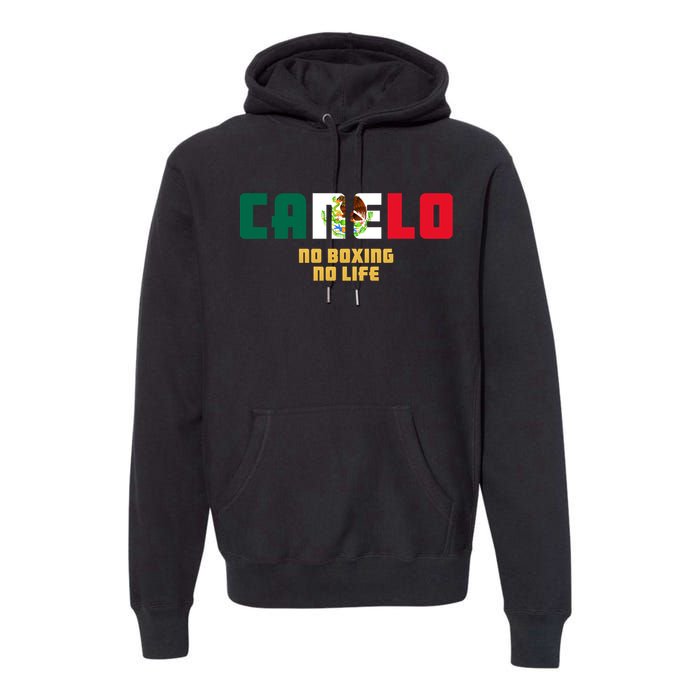 Team Canelo Boxing Alvarez Mexico Fight Premium Hoodie