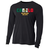 Team Canelo Boxing Alvarez Mexico Fight Cooling Performance Long Sleeve Crew