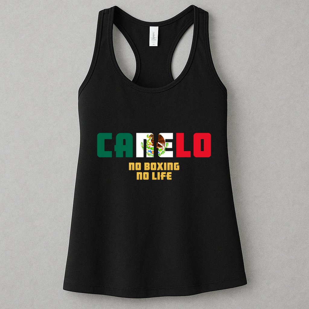Team Canelo Boxing Alvarez Mexico Fight Womens Tank Top