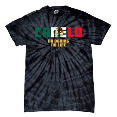 Team Canelo Boxing Alvarez Mexico Fight Tie-Dye T-Shirt