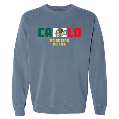 Team Canelo Boxing Alvarez Mexico Fight Garment-Dyed Sweatshirt