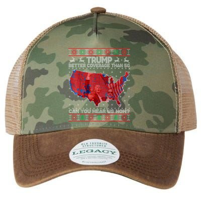 Trump Christmas Better Coverage Than 5g Can You Hear Us Now Legacy Tie Dye Trucker Hat