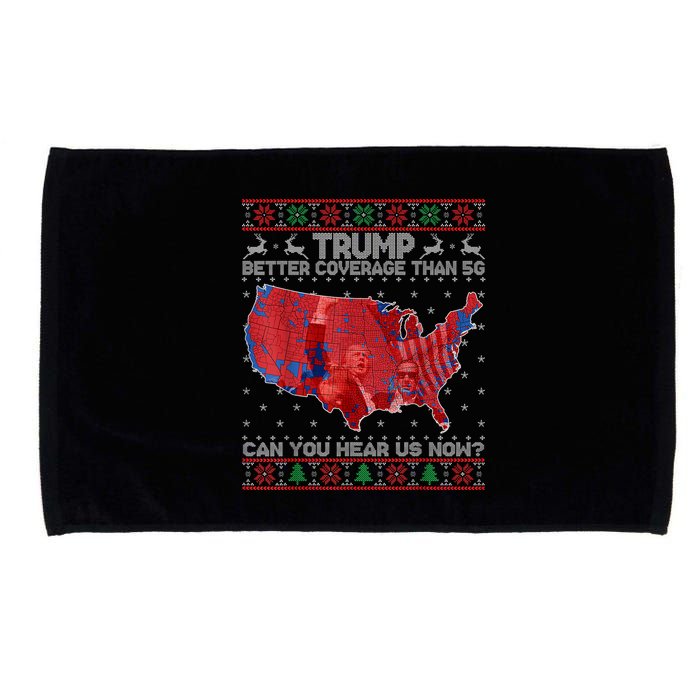 Trump Christmas Better Coverage Than 5g Can You Hear Us Now Microfiber Hand Towel