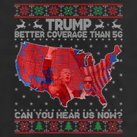 Trump Christmas Better Coverage Than 5g Can You Hear Us Now Microfiber Hand Towel