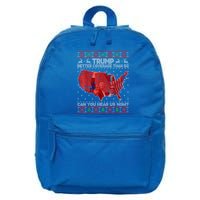Trump Christmas Better Coverage Than 5g Can You Hear Us Now 16 in Basic Backpack