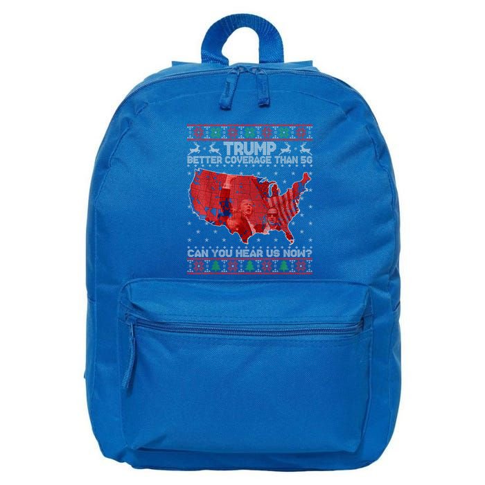 Trump Christmas Better Coverage Than 5g Can You Hear Us Now 16 in Basic Backpack