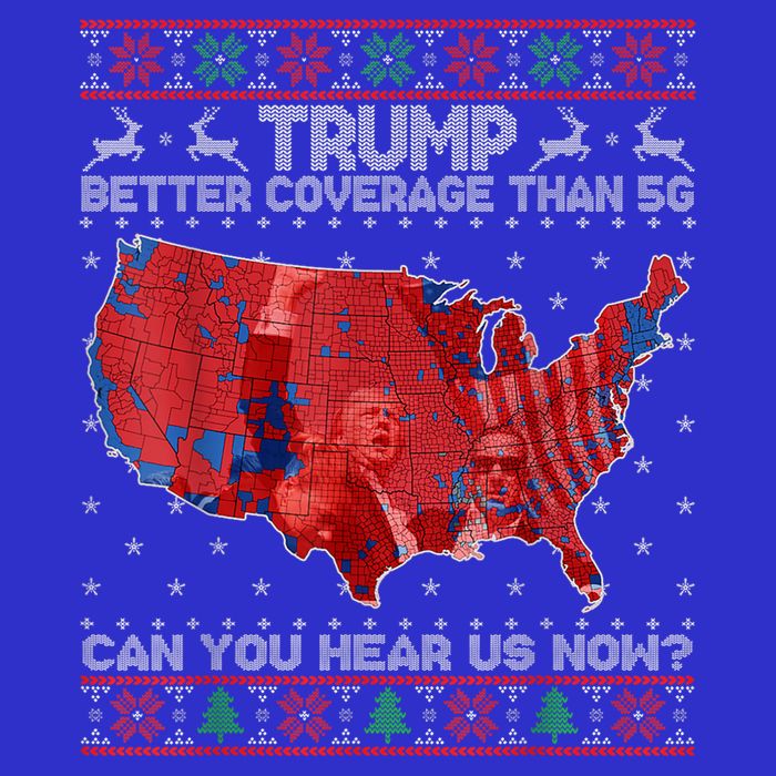 Trump Christmas Better Coverage Than 5g Can You Hear Us Now 16 in Basic Backpack