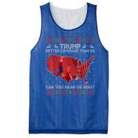 Trump Christmas Better Coverage Than 5g Can You Hear Us Now Mesh Reversible Basketball Jersey Tank